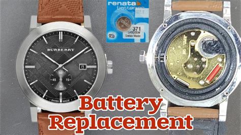 How to change a battery on a Burberry 